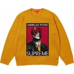 Supreme American Psycho Sweater (FW23) - Yellow