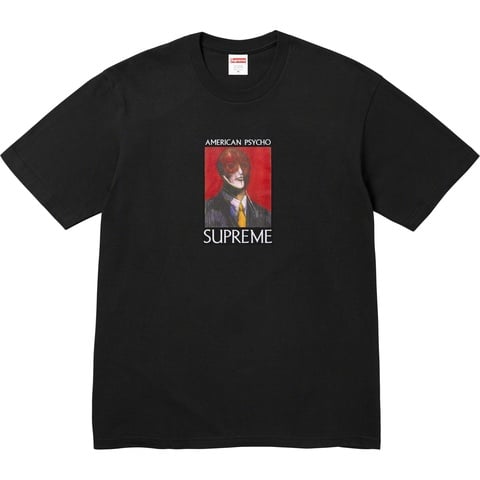 Supreme American Psycho Tee - Black