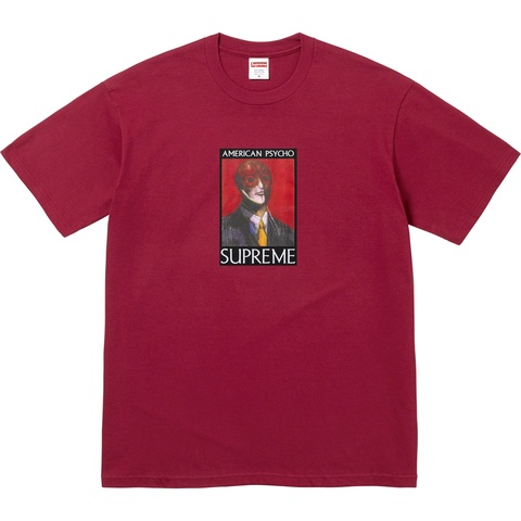Supreme American Psycho Tee - Cardinal