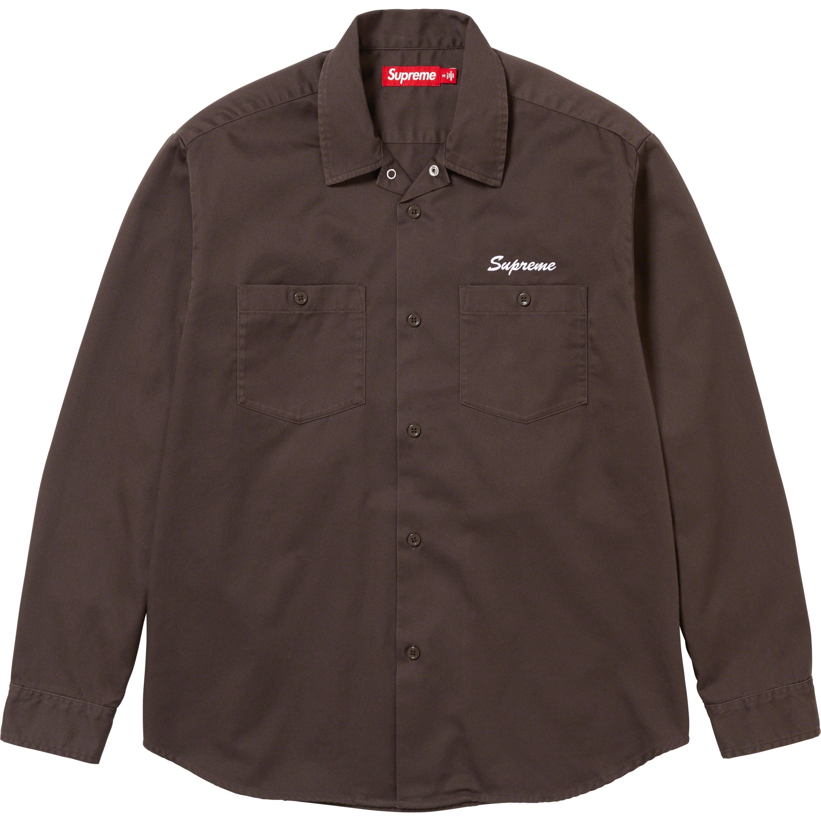 Supreme American Psycho Work Shirt シャツ Supreme American Psycho Work Shirt Black Men's - FW23 - US