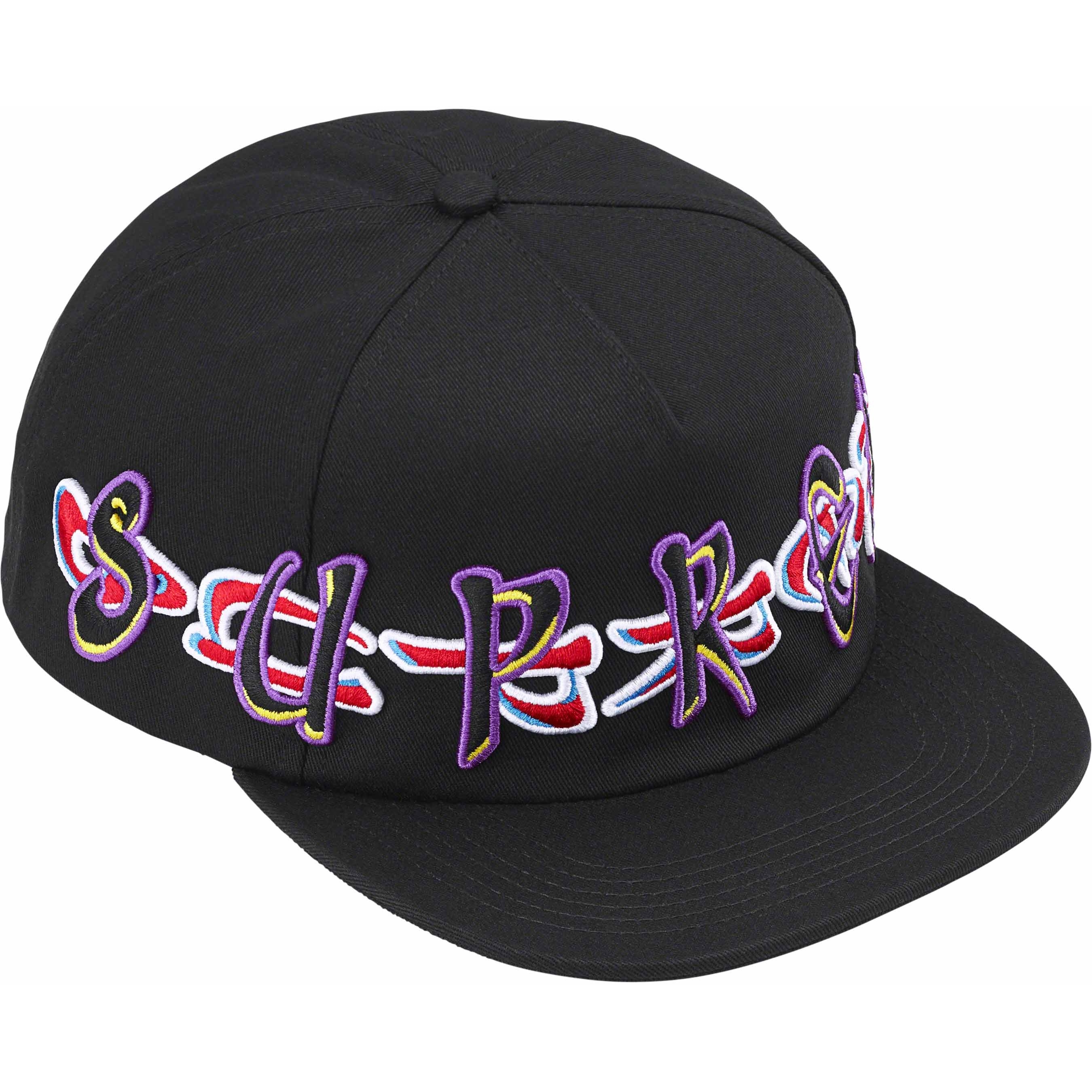 Supreme AOI Spellout 5-Panel (FW23) - Black - $48