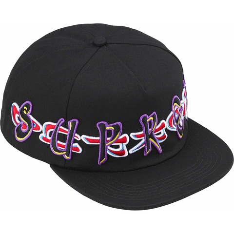 Supreme AOI Spellout 5-Panel - Black