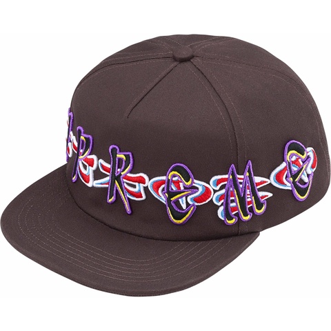 Supreme AOI Spellout 5-Panel - Dark Brown