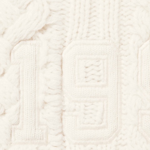 Appliqué Cable Knit Sweater - fall/winter 2023 - Supreme