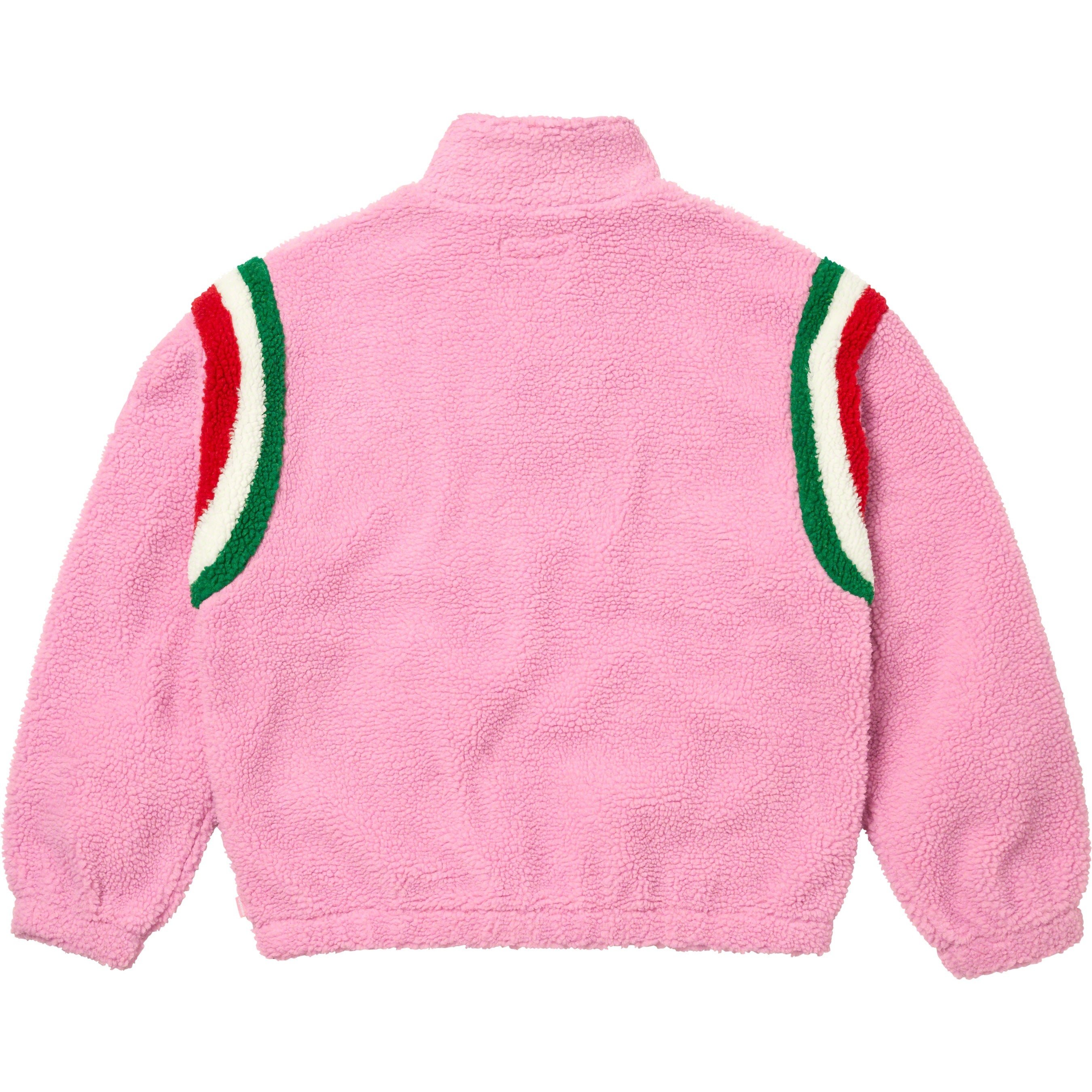 Supreme Arc Half Zip Fleece Pullover (FW23) - Pink - $188