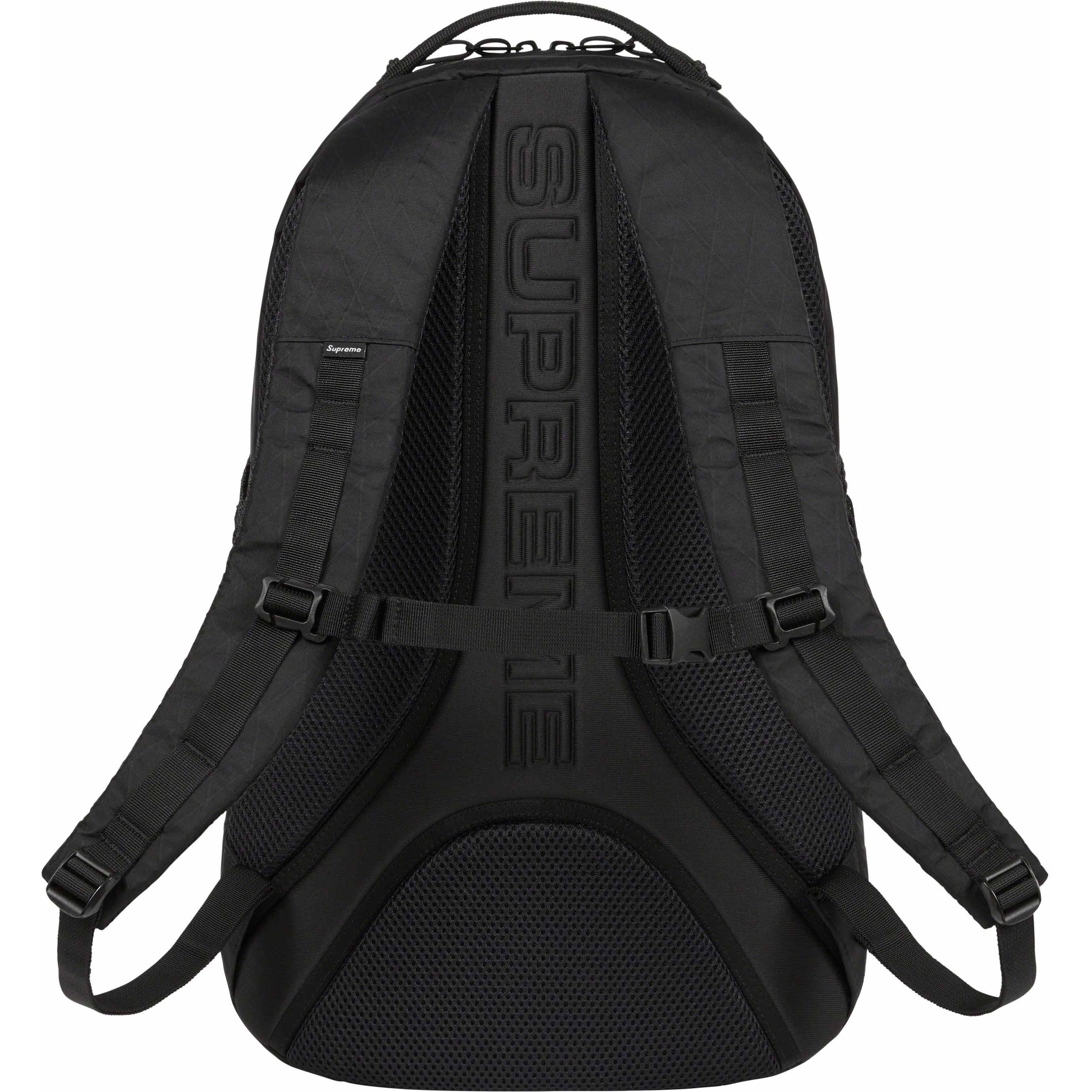 Supreme Backpack (FW23) - Black - $158