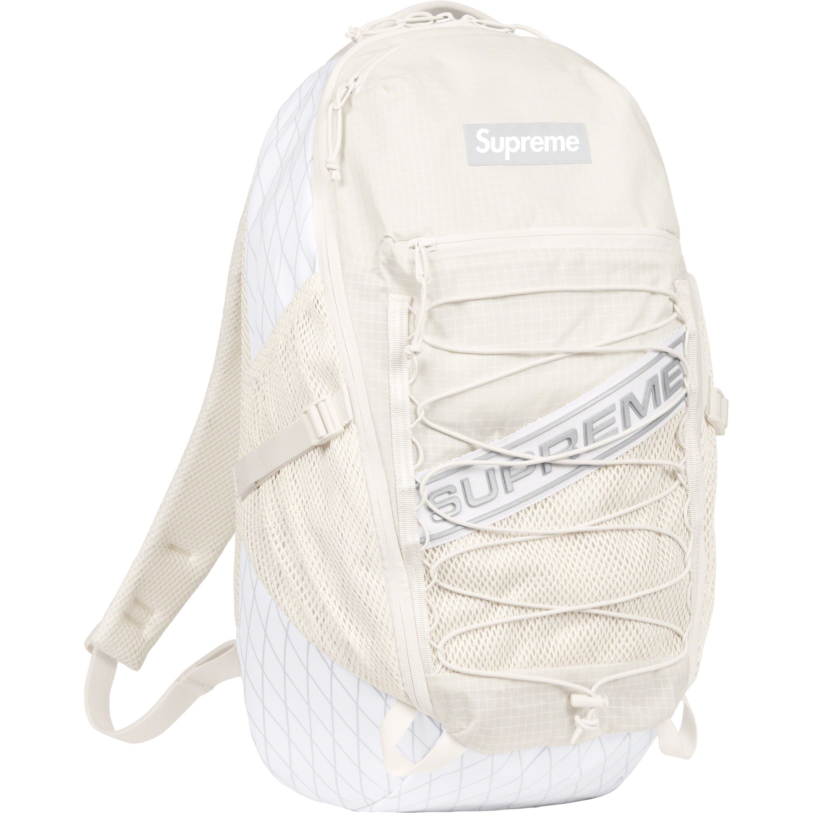 Supreme Backpack (FW23) - White - $158