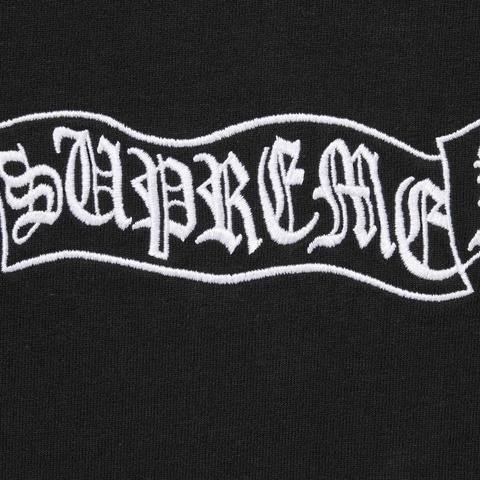 Supreme Banner S/S Top - Black