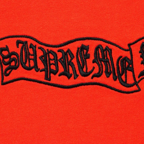 Supreme Banner S/S Top - Orange