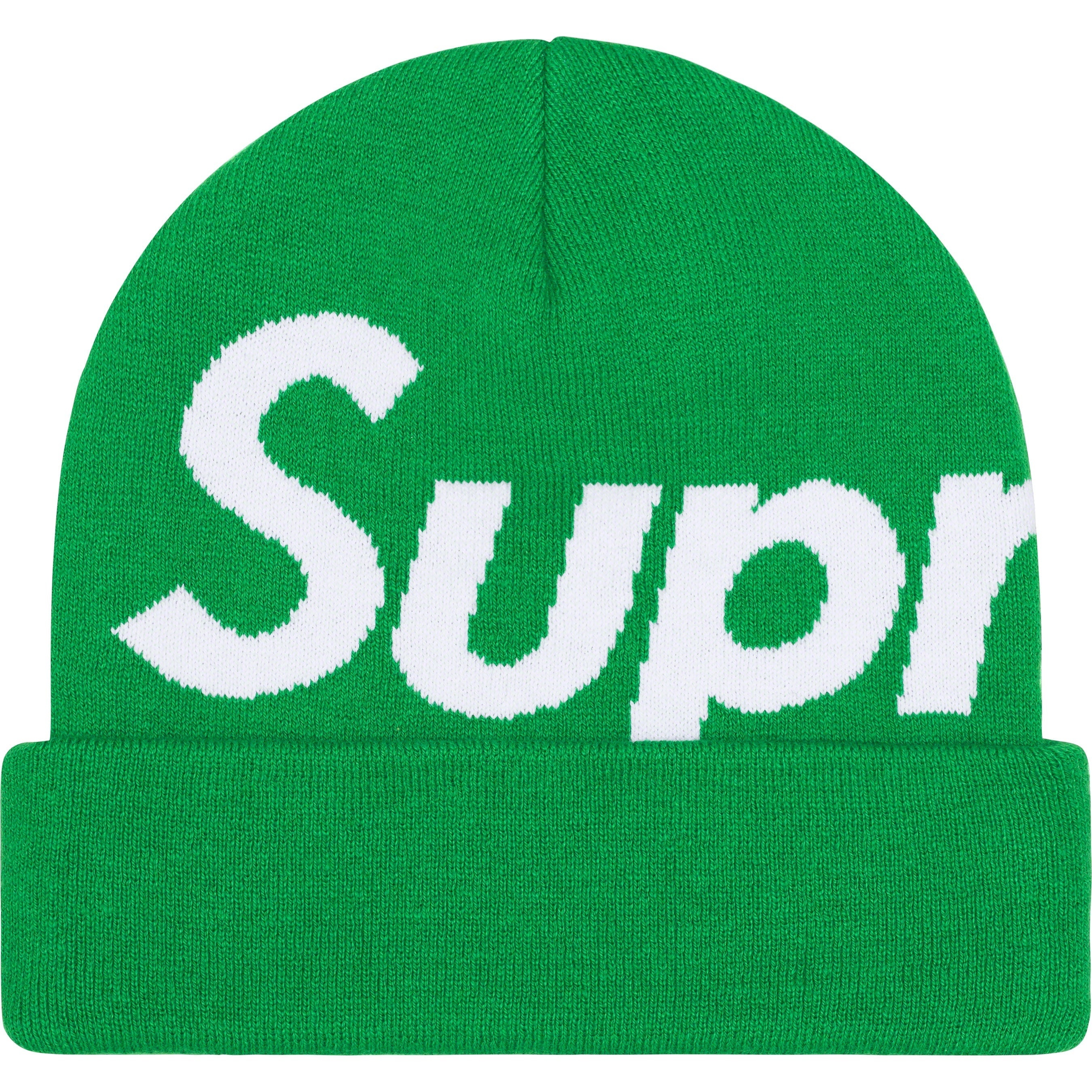 Supreme Big Logo Beanie (FW23) - $44