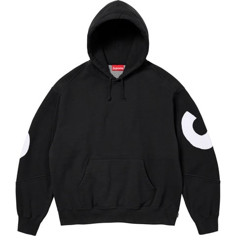 Big Logo Jacquard Hooded Sweatshirt - Supreme