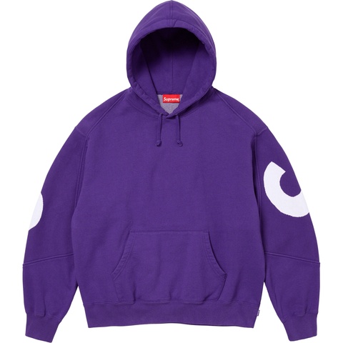 Big Logo Jacquard Hooded Sweatshirt - Supreme