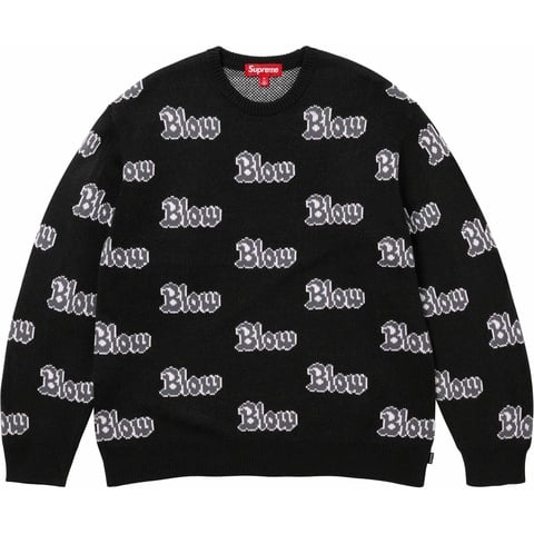 Supreme Blow Sweater - Black