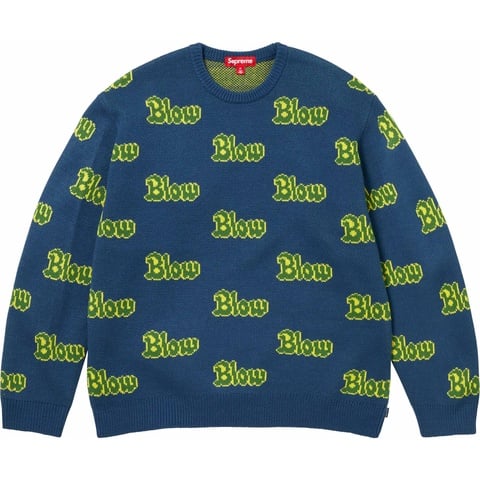 Supreme Blow Sweater - Navy