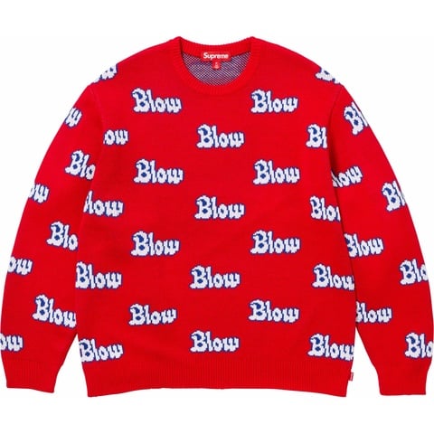 Supreme Blow Sweater - Red
