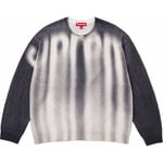 Supreme Blurred Logo Sweater (FW23) - Black