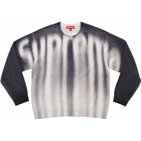 Blurred Logo Sweater - fall/winter 2023 - Supreme