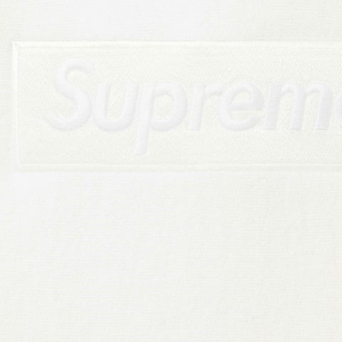 Supreme Box Logo Hooded Sweatshirt - White
