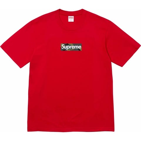 Supreme Box Logo Tee - Red