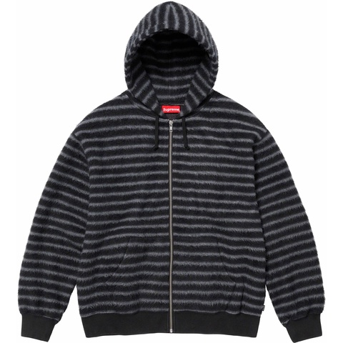 Brushed Zip Up Hooded Sweatshirt - Supreme