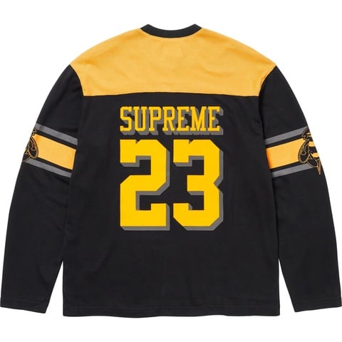 Supreme Bumblebee L/S Football Top - Black