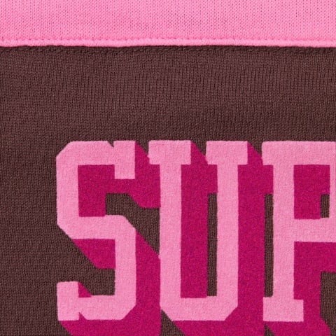 Supreme Bumblebee L/S Football Top - Brown