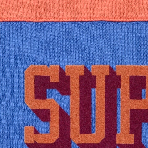 Supreme Bumblebee L/S Football Top - Light Royal