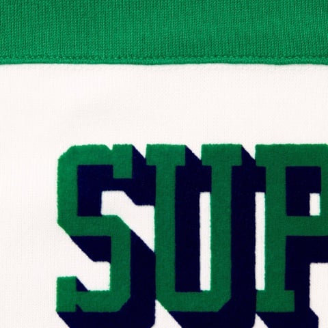 Supreme Bumblebee L/S Football Top - White