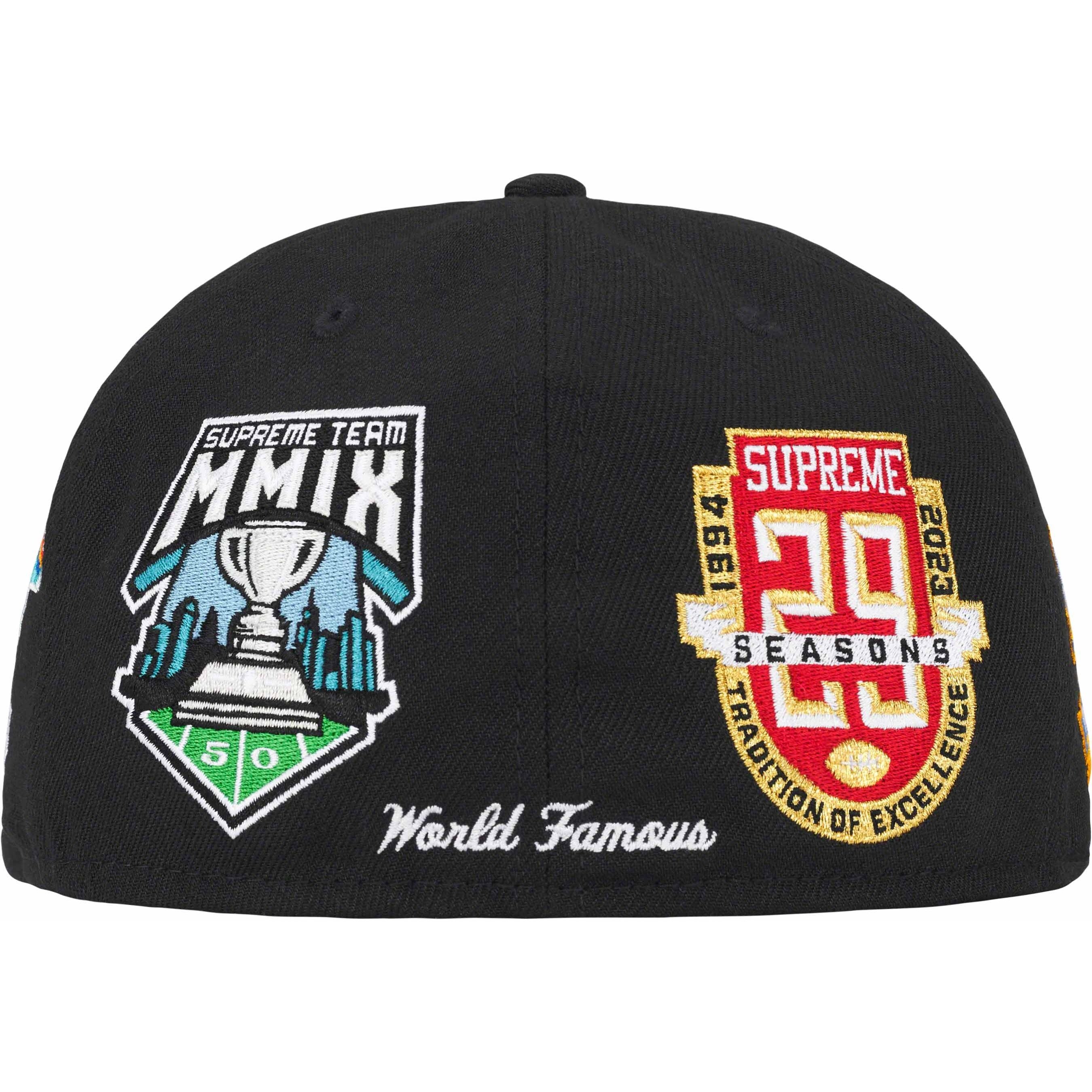 Supreme Championships Box Logo New Era (FW23) - Black - $54