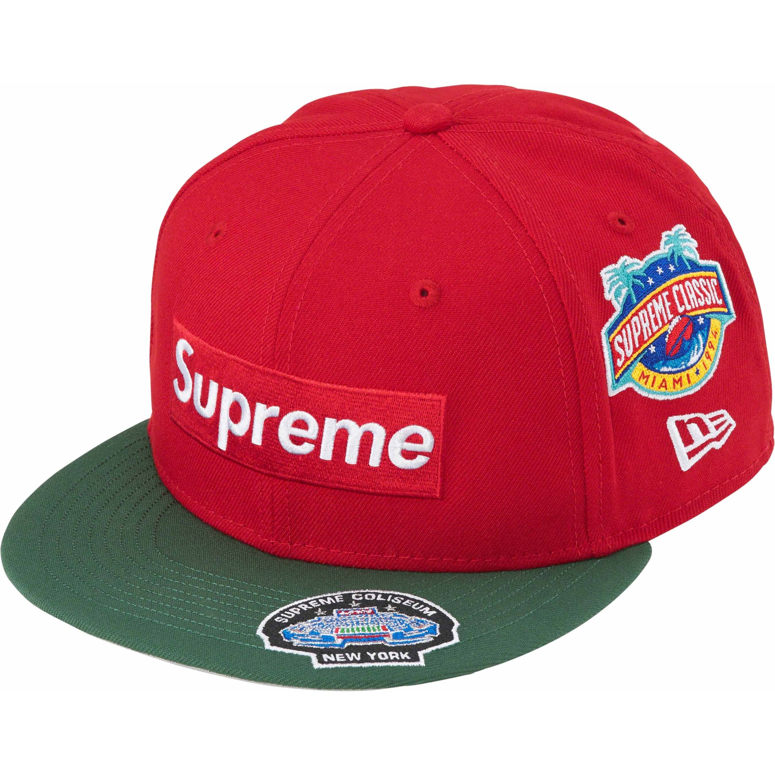 Supreme Championships Box Logo New Era (FW23) - Red - $54