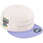 Supreme Championships Box Logo New Era (FW23) - Stone