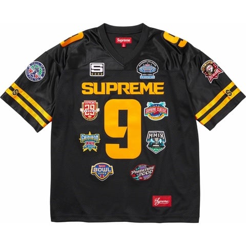 Supreme Championships Football Jersey - Black