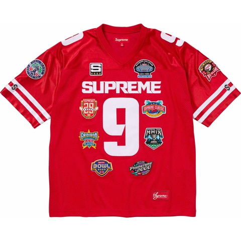k*様 Supreme USA製 Football Jersey サイズL Bl Supreme Affiliated L/S Football Top Black Men's - SS25 - US