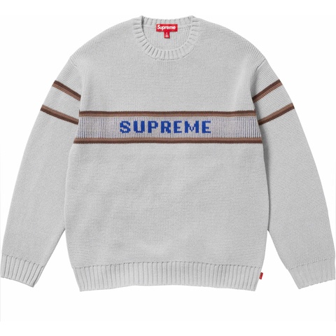 Chest Stripe Sweater - fall/winter 2023 - Supreme