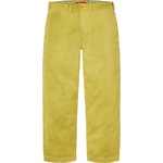 Supreme Chino Pant (FW23) - Washed Green