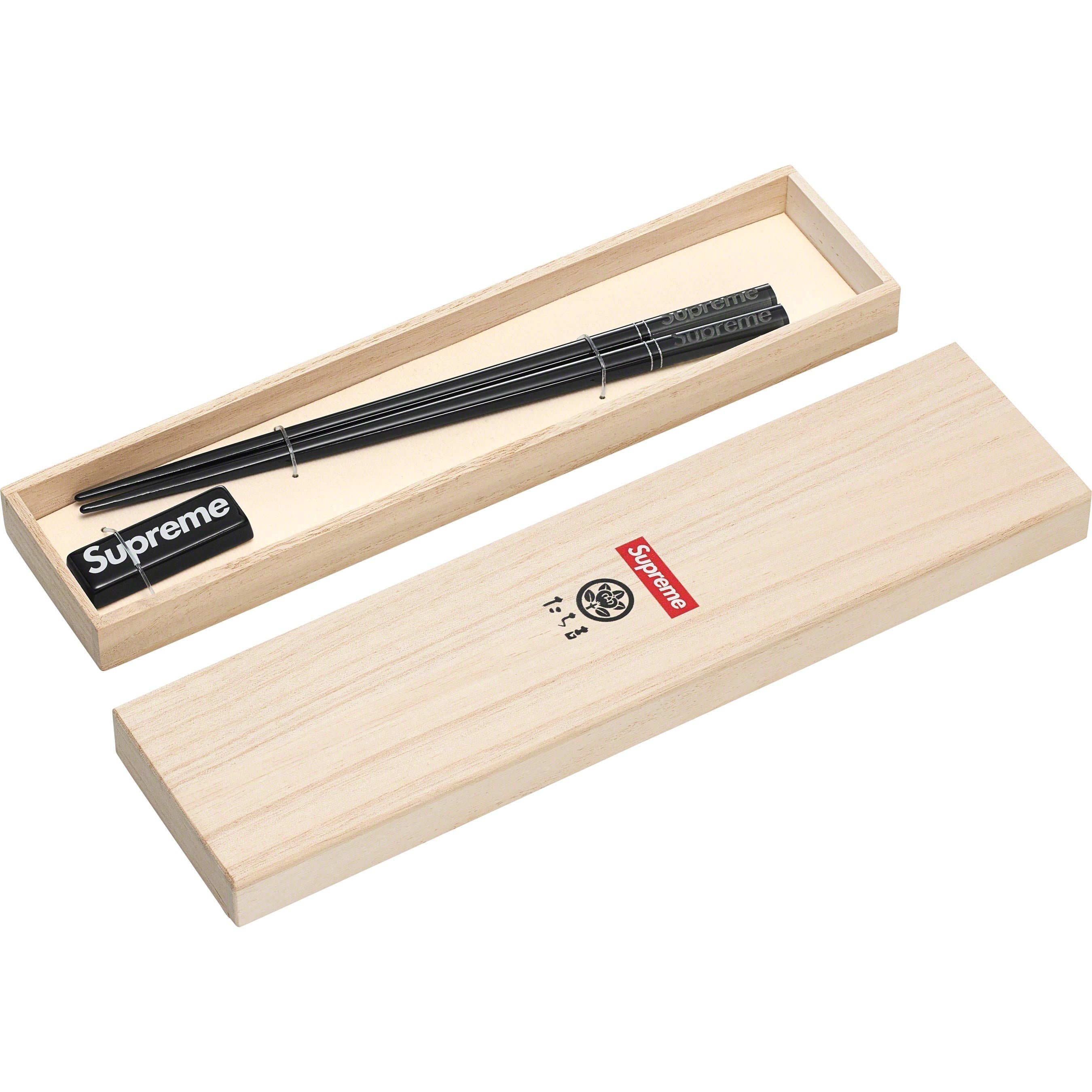 Supreme Chopstick Set (FW23) - Black - $48