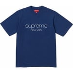 Supreme Classic Logo S S Top (FW23) - Navy