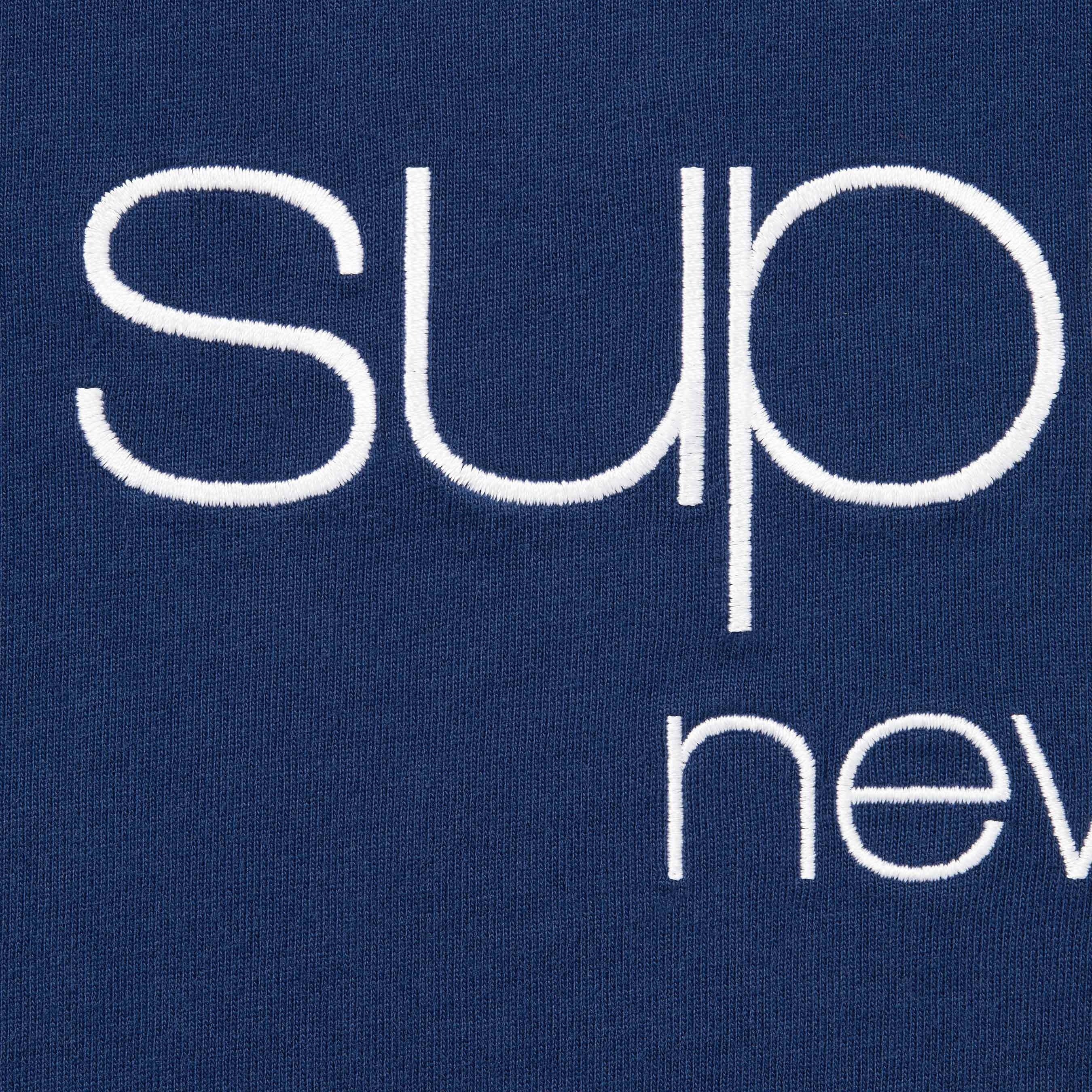 Supreme Classic Logo S S Top (FW23) - Navy - $68