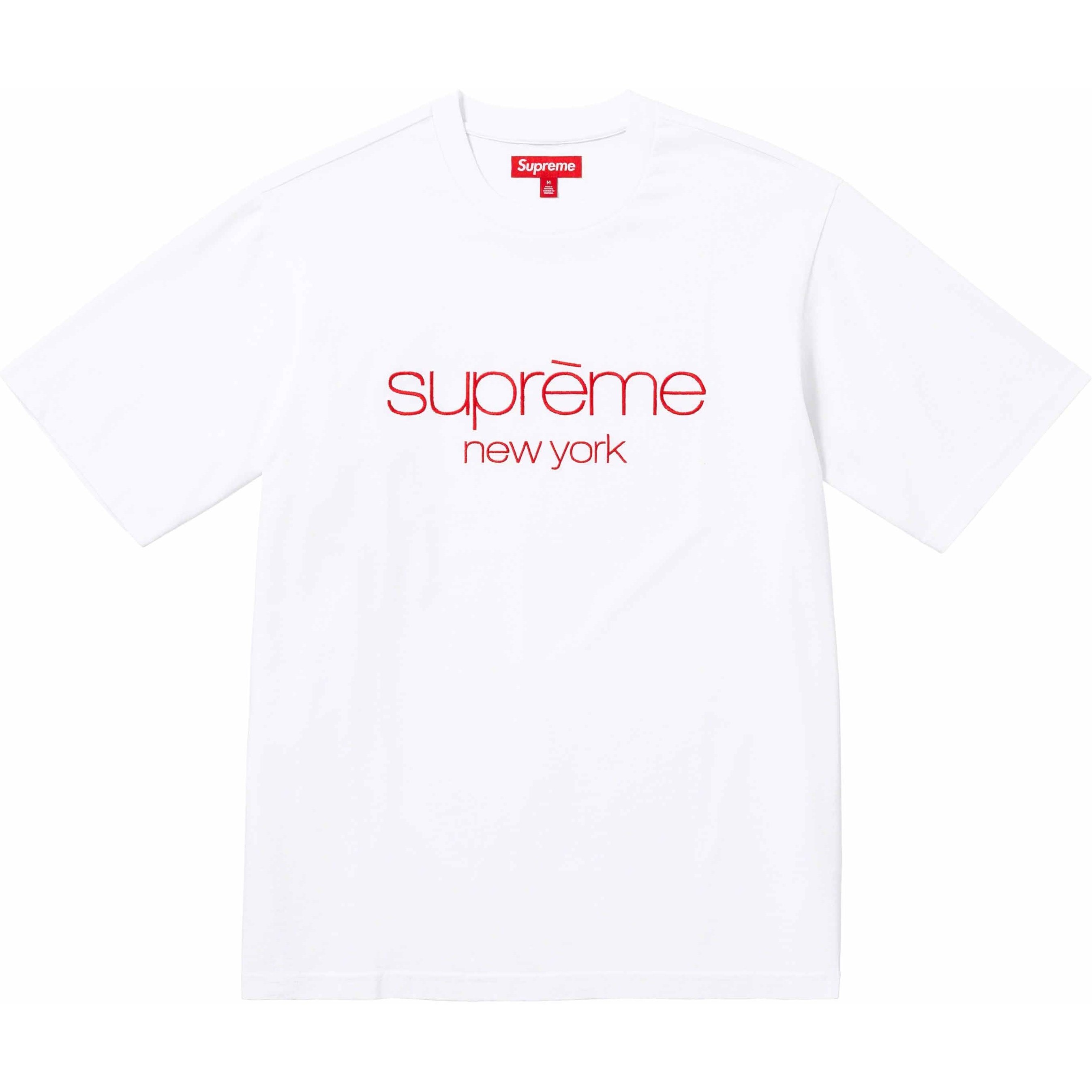Supreme Classic Logo S S Top (FW23) - White - $68