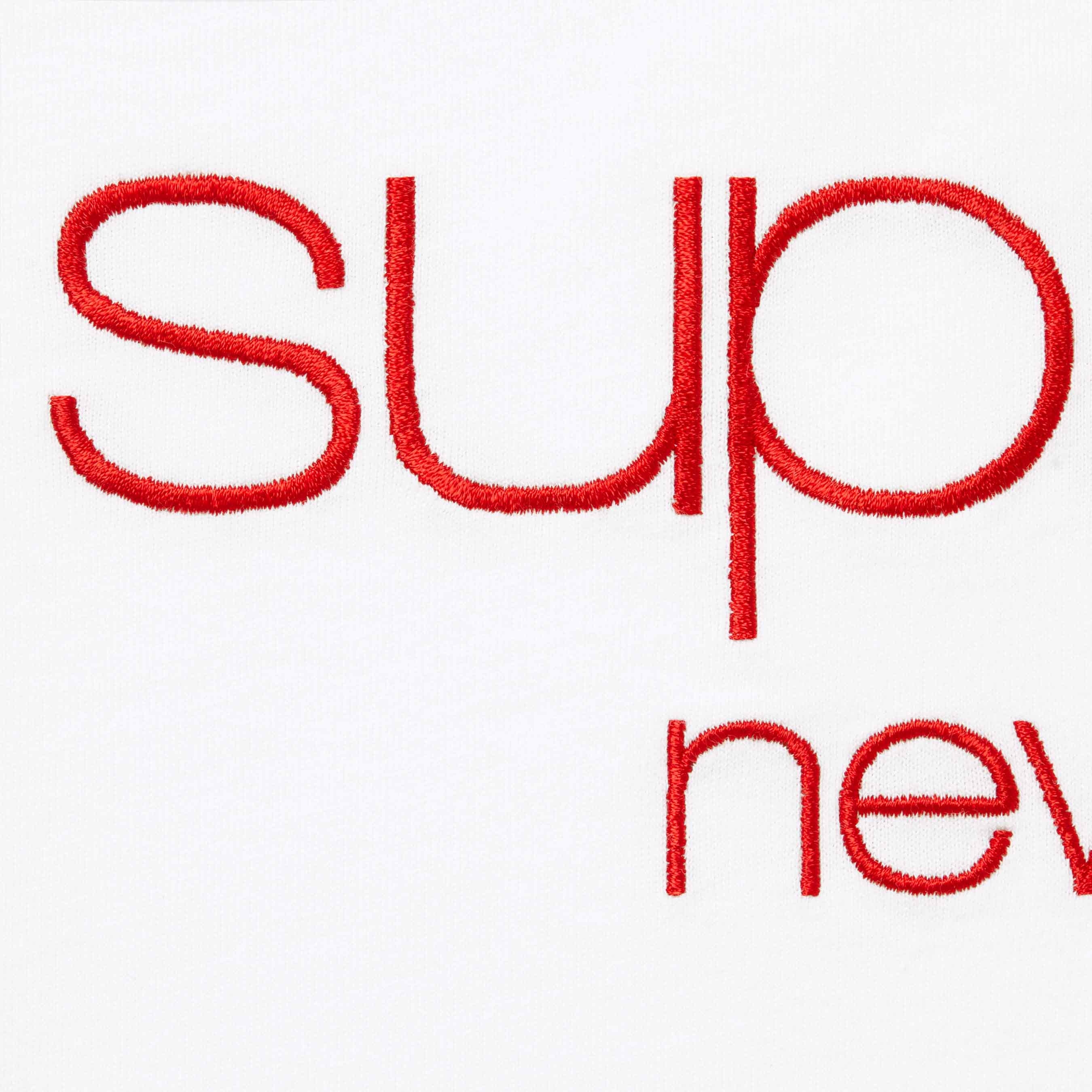 Supreme Classic Logo S S Top (FW23) - White - $68