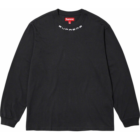 Collar Logo L/S Top - fall/winter 2023 - Supreme