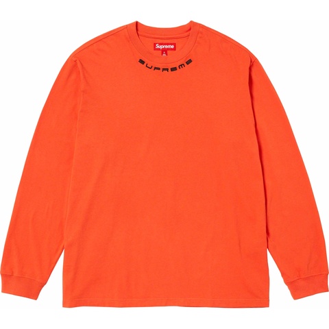 Collar Logo L/S Top - fall/winter 2023 - Supreme