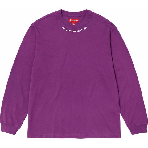 Collar Logo L/S Top - fall/winter 2023 - Supreme