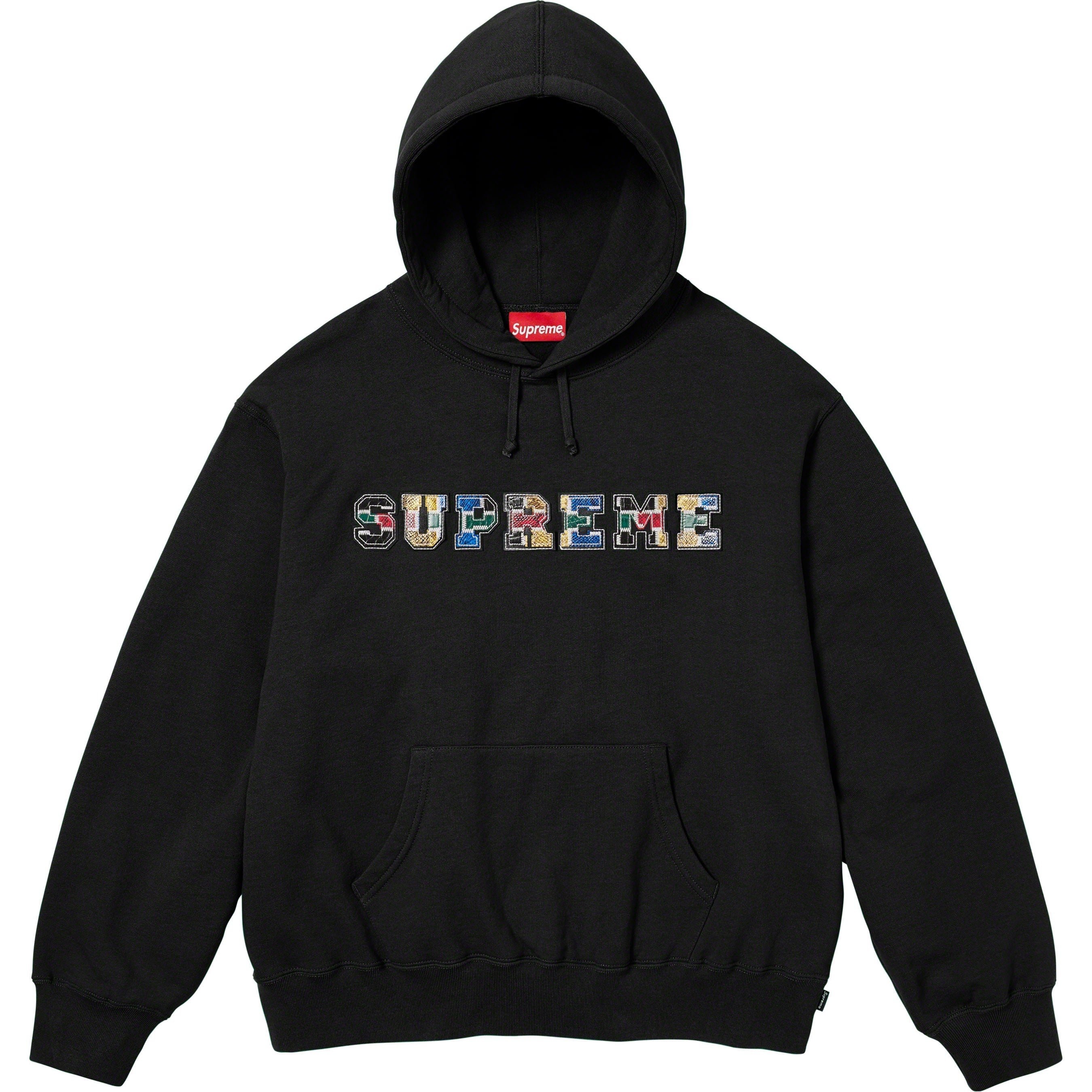 Supreme Varsity Hooded Sweatshirt ブラック Supreme Varsity Hooded Sweatshirt Black Men's - FW23 - US