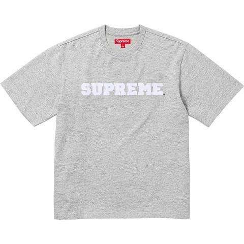 Supreme Collegiate S/S Top - Heather Grey