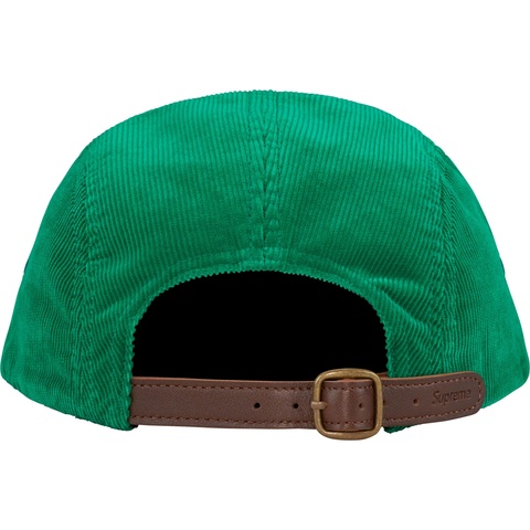 帽子 Supreme 24FW Corduroy Camp Cap Green Corduroy Camp Cap - fall/winter 2023 - Supreme