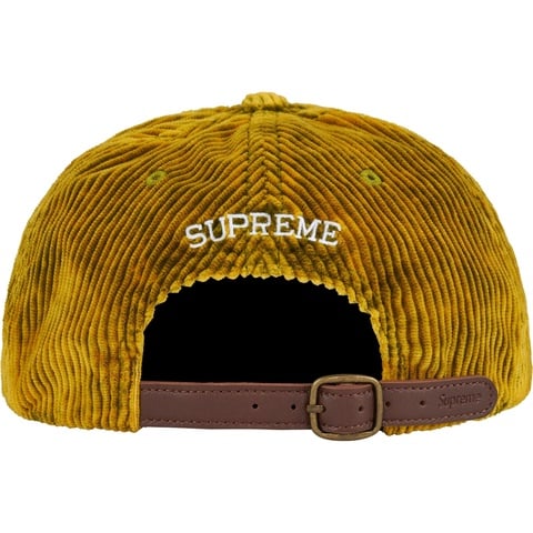 Supreme Corduroy S Logo 6-Panel - Bleached Olive