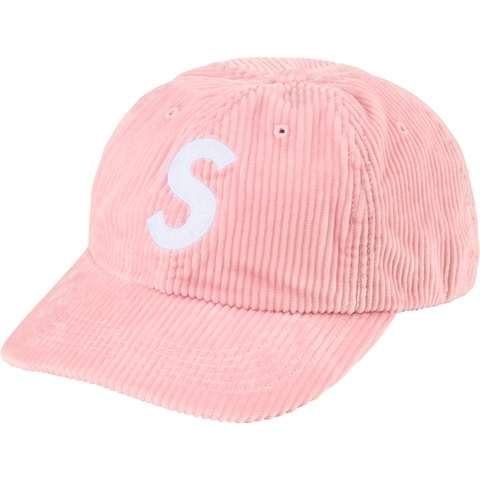 帽子 Supreme Corduroy S Logo 6-Panel PINK Corduroy S Logo 6-Panel - fall/winter 2023 - Supreme