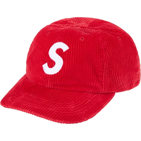 Corduroy S Logo 6-Panel - fall/winter 2023 - Supreme