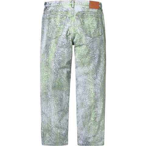 Supreme Crackle Regular Jean - Multicolor
